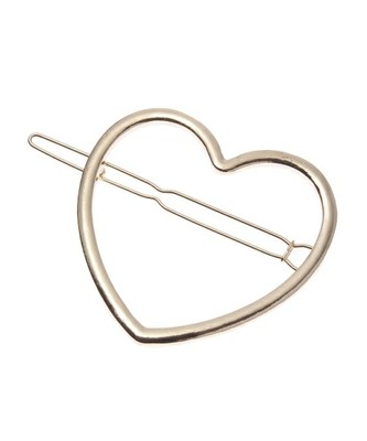 ハートモチーフローマピン