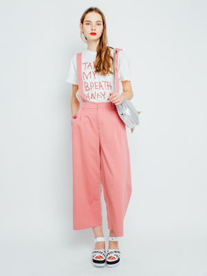 サス付きワイドパンツ