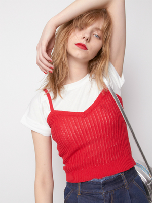 サマーニットビスチェ