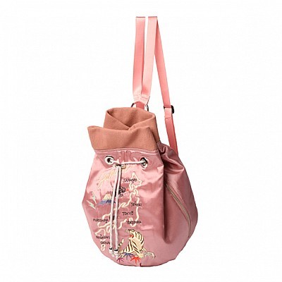 スカジャン刺繍リュック