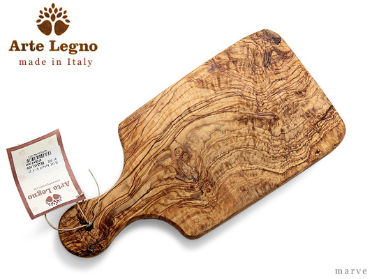 Arte Legno(アルテ・レーニョ)　オリーブウッド　カッティングボード　27cm