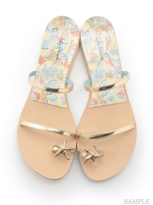 バリエーションフラットサンダル