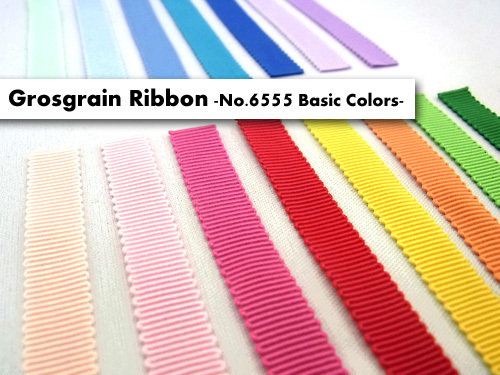 ポリエステルグログランリボン