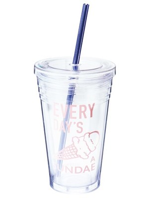 ストロー付ドリンクボトル