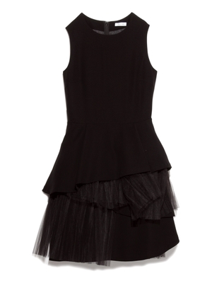 FRAY I.D (フレイアイディー)  ランダムチュールワンピース