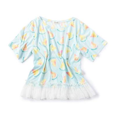 スイカ柄Ｔシャツ