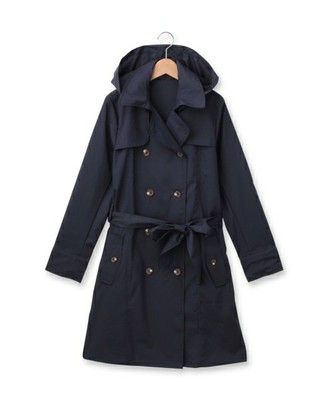 ベーシックトレンチデザインレインコート