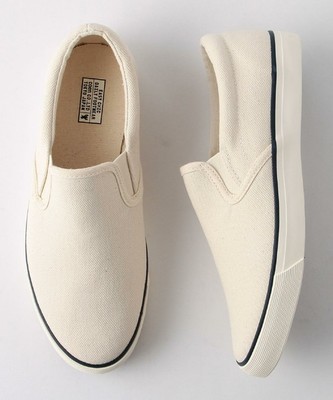 撥水キャンバススリッポン