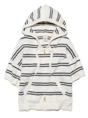 gelato pique（ジェラートピケ）oco moco’スムーズィー’ボーダーパーカ