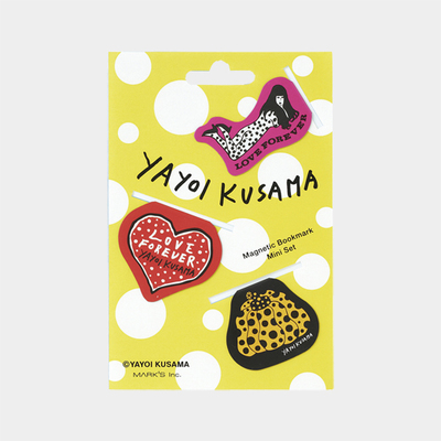 草間彌生:マグネット ブックマーク セット