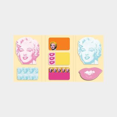 ウォーホル:Marilyn Fun Shaped スティッキーノート