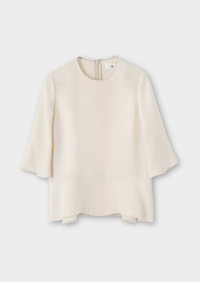 ぺプラム ブラウス Peplum Blouse