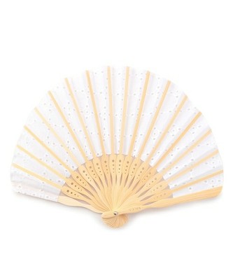 HEMING'S フラワー柄扇子